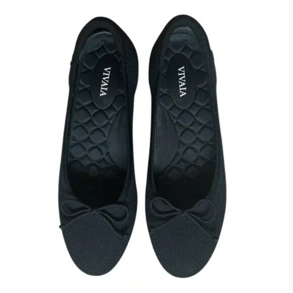 Vivaia Bianca Ballet Flat with Small Heel - Picture 2 of 10